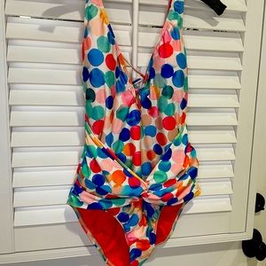 Athena one piece swim suit size 12